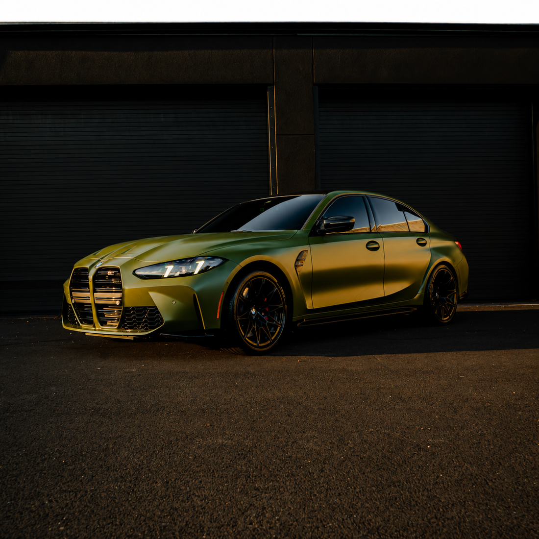 BMW M3 Competition Frozen Urban Green