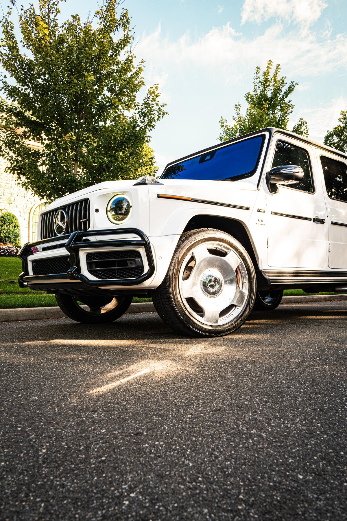 Mercedes-Benz G63 Gloss White