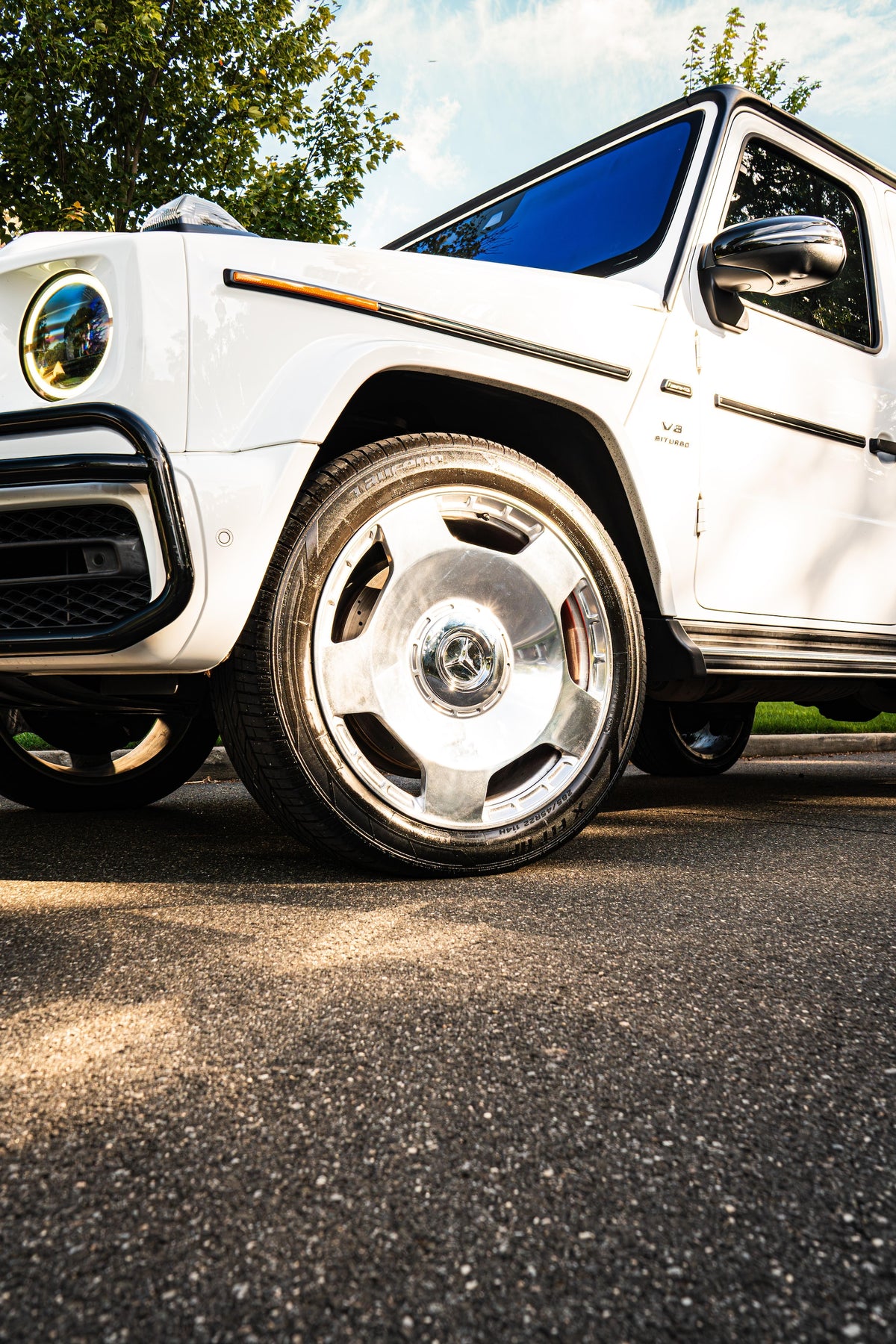 Mercedes-Benz G63 Gloss White