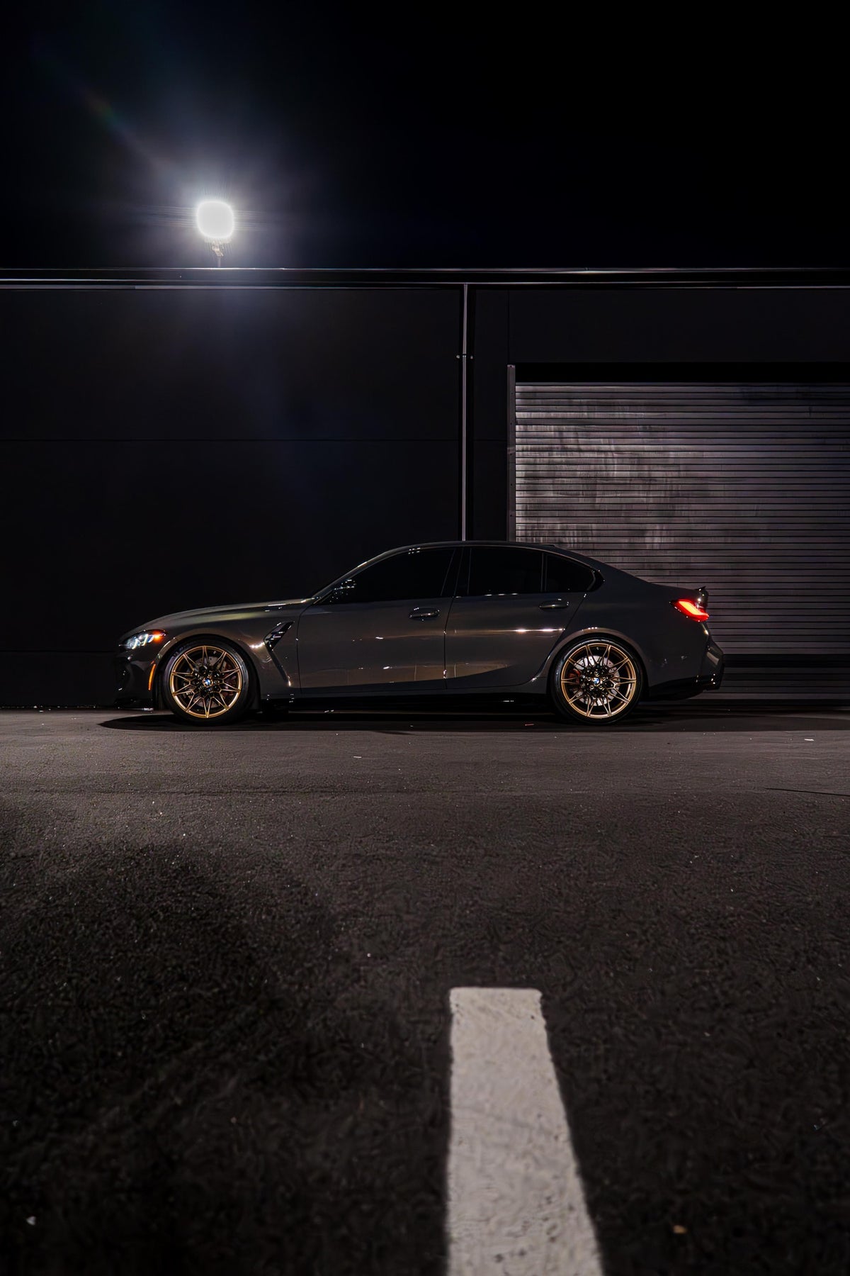 2026 BMW M3 Competition Dravit Grey — vehicle photo 3