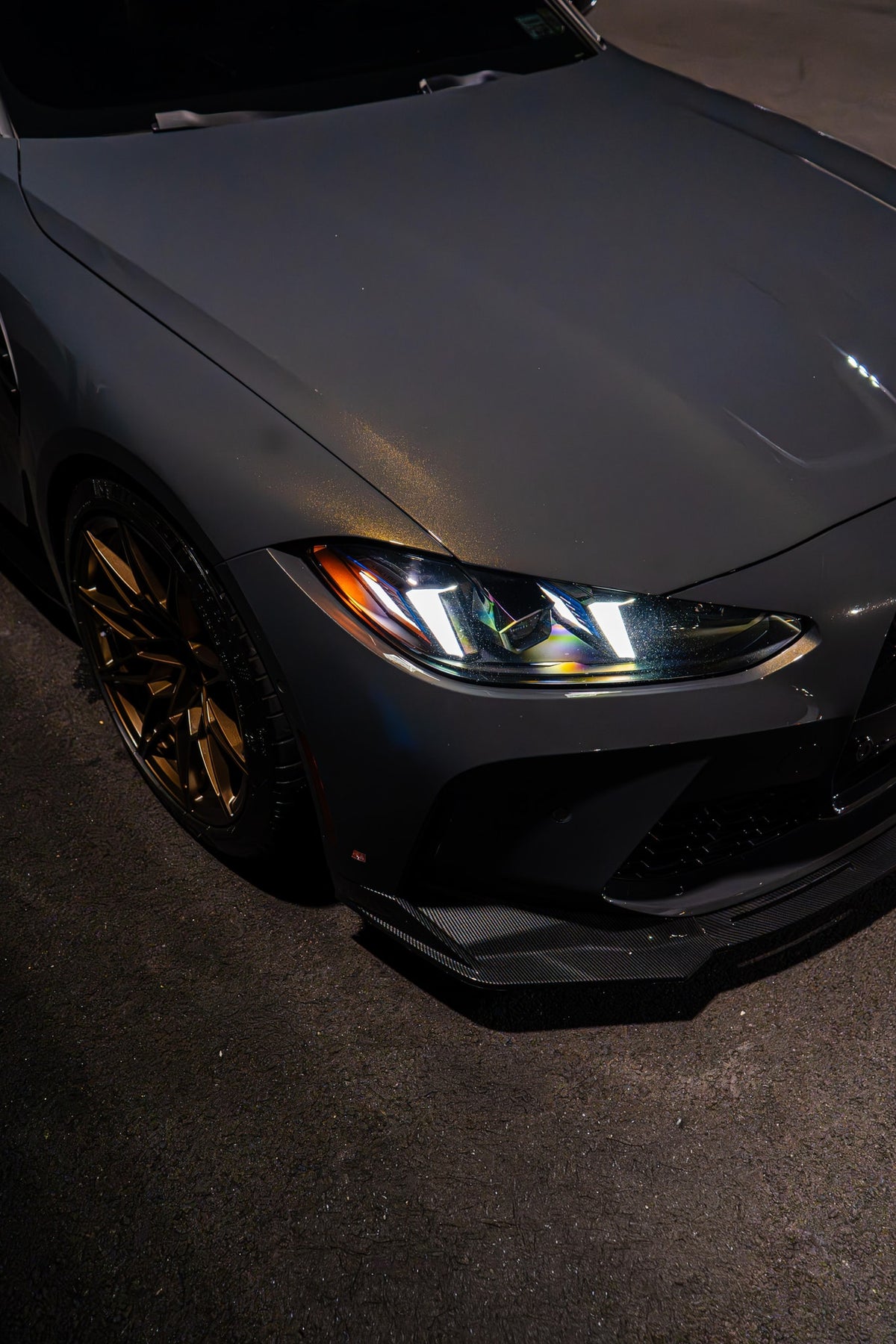 2026 BMW M3 Competition Dravit Grey — vehicle photo 4