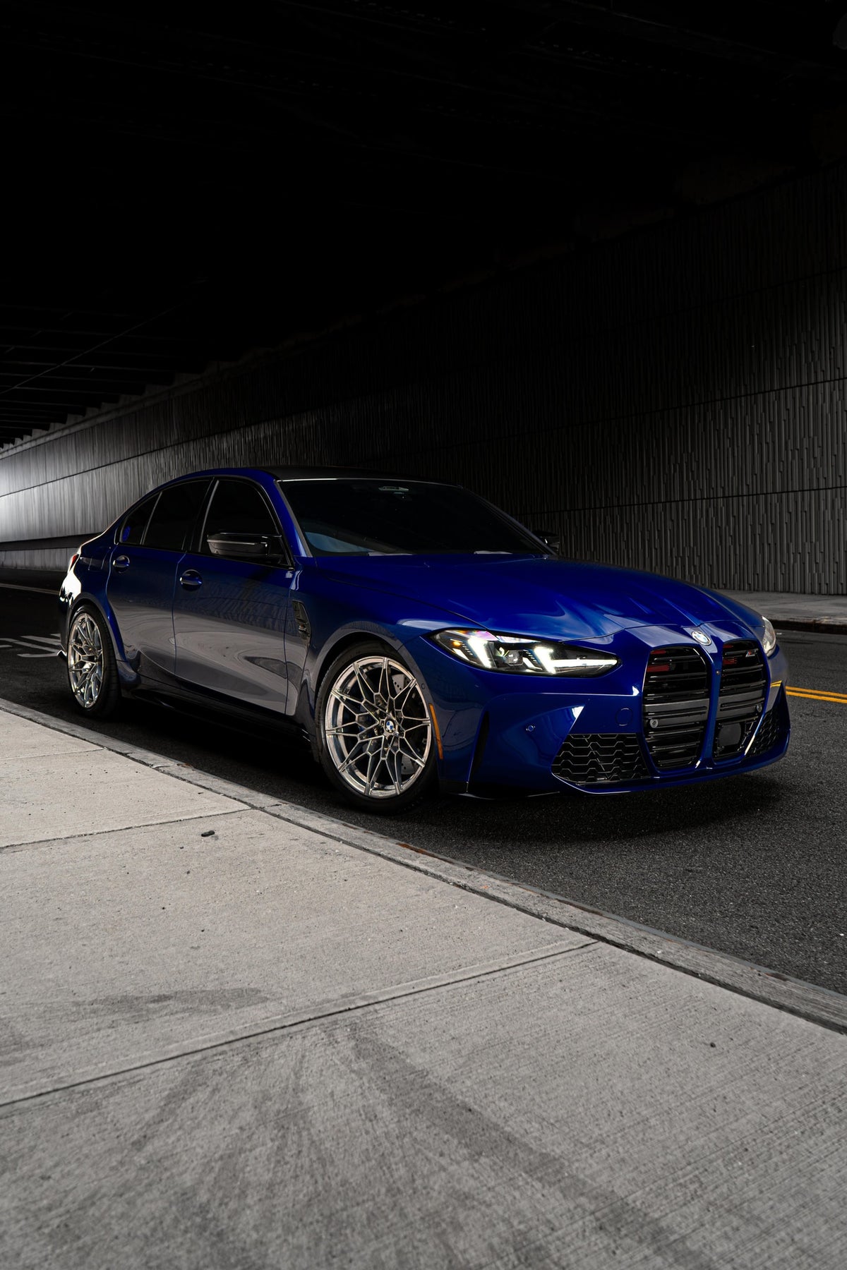 2026 BMW M3 Competition Interlagos Blue — vehicle photo 2