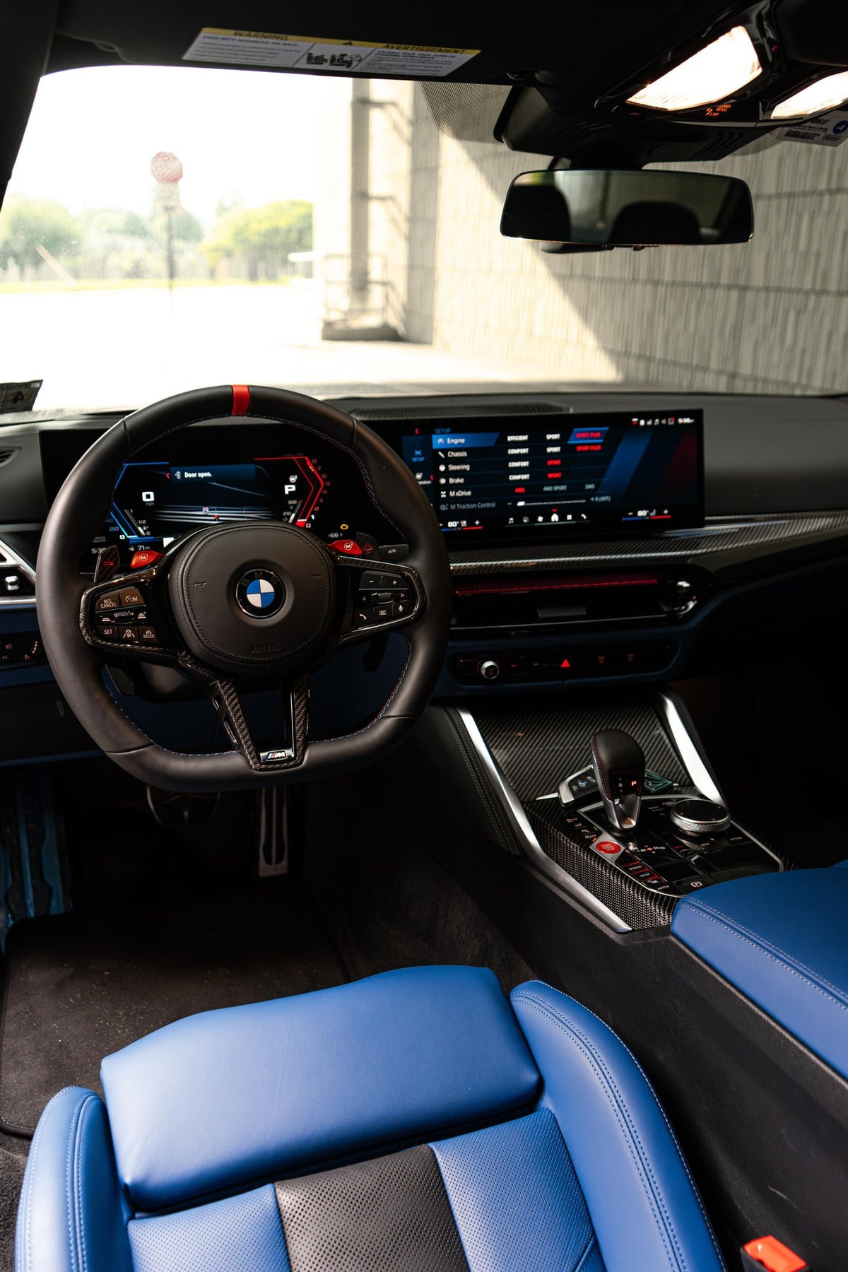 2026 BMW M3 Competition Interlagos Blue — vehicle photo 9