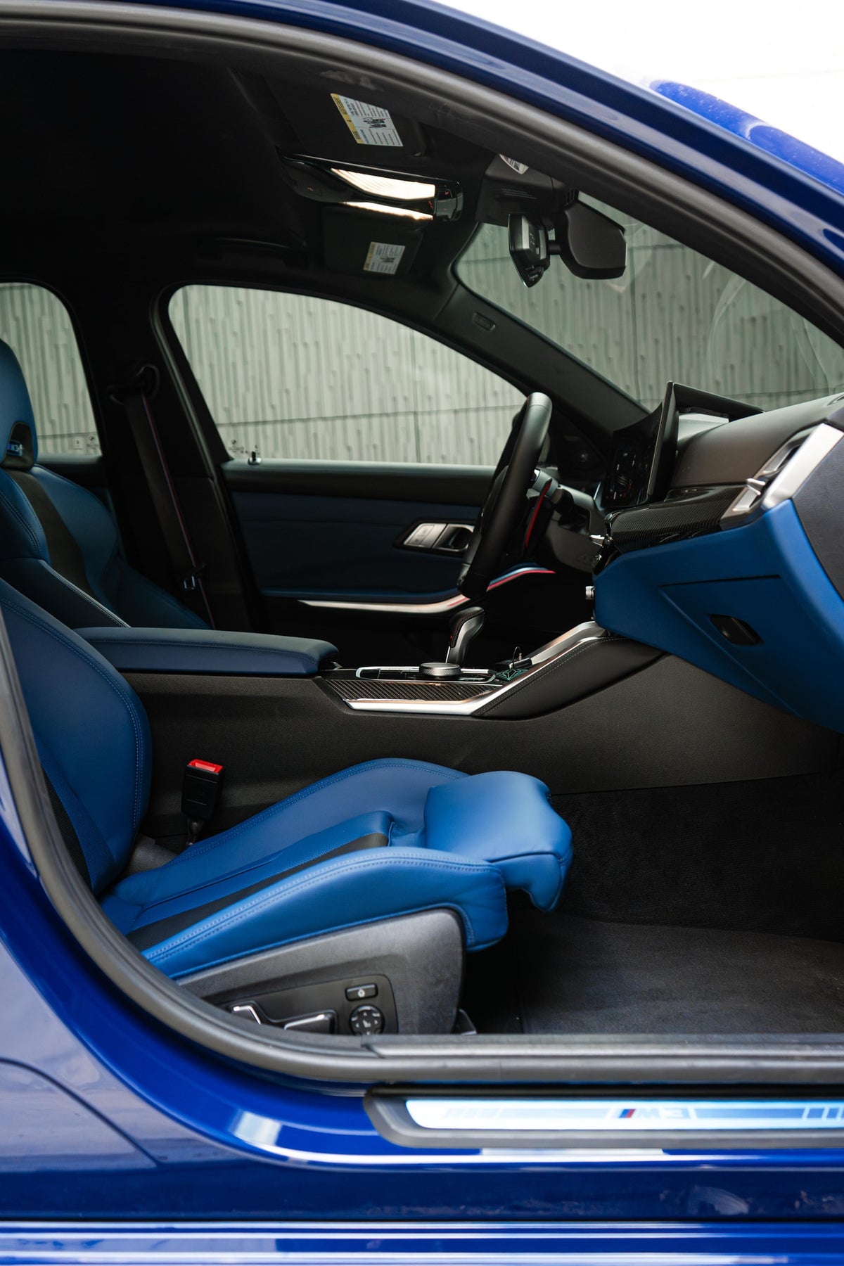 2026 BMW M3 Competition Interlagos Blue — vehicle photo 12