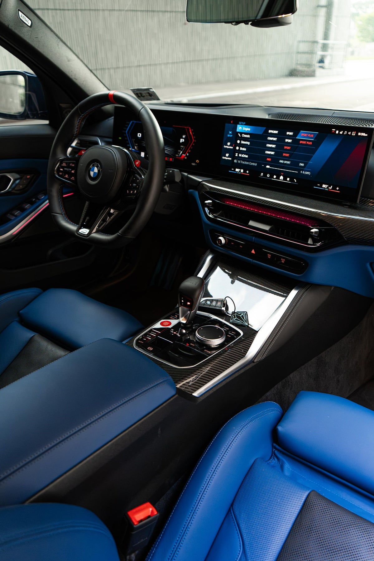 2026 BMW M3 Competition Interlagos Blue — vehicle photo 13