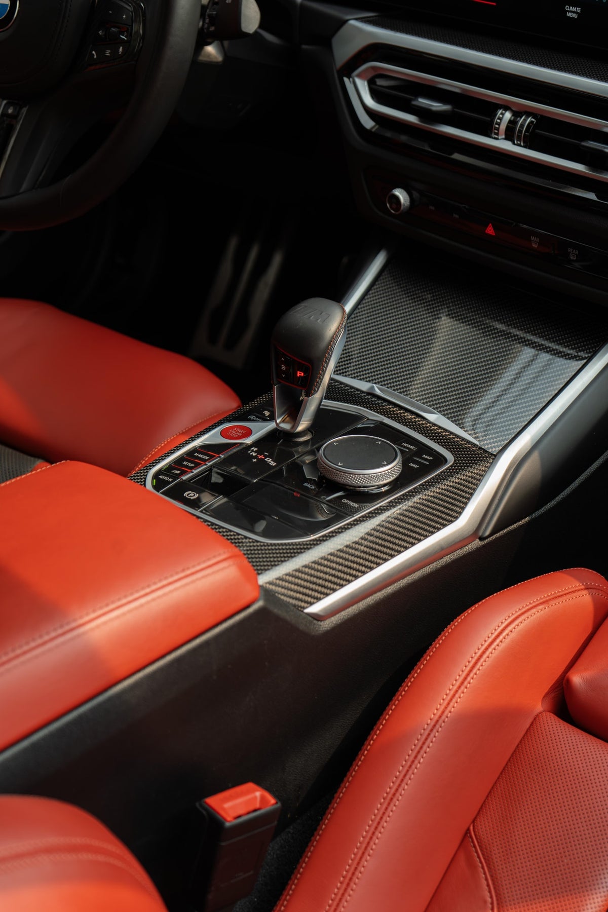 2024 BMW M3 Competition Satin Black — vehicle photo 4