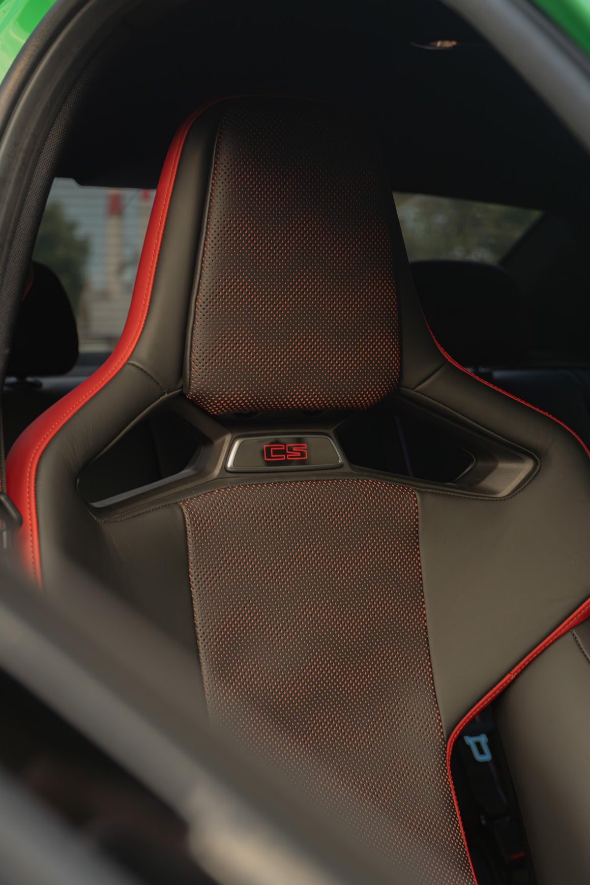 2024 BMW M3 CS Signal Green — vehicle photo 7