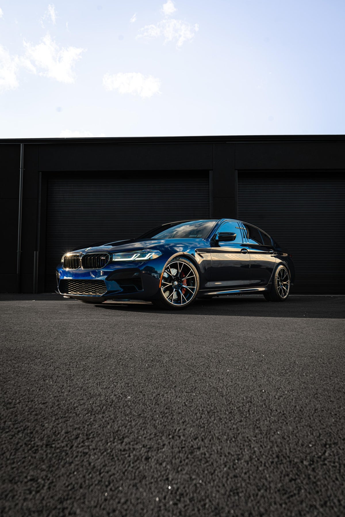 2021 BMW M5 Competition Tanzanite Blue — vehicle photo 1