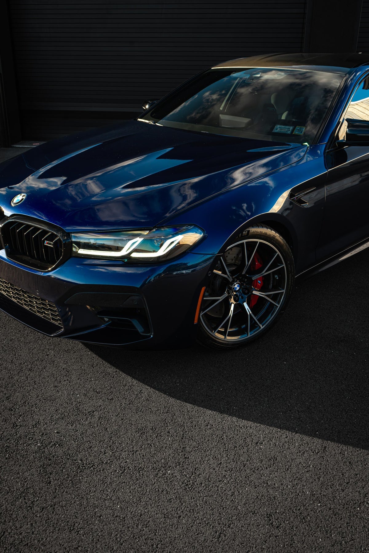 2021 BMW M5 Competition Tanzanite Blue — vehicle photo 4