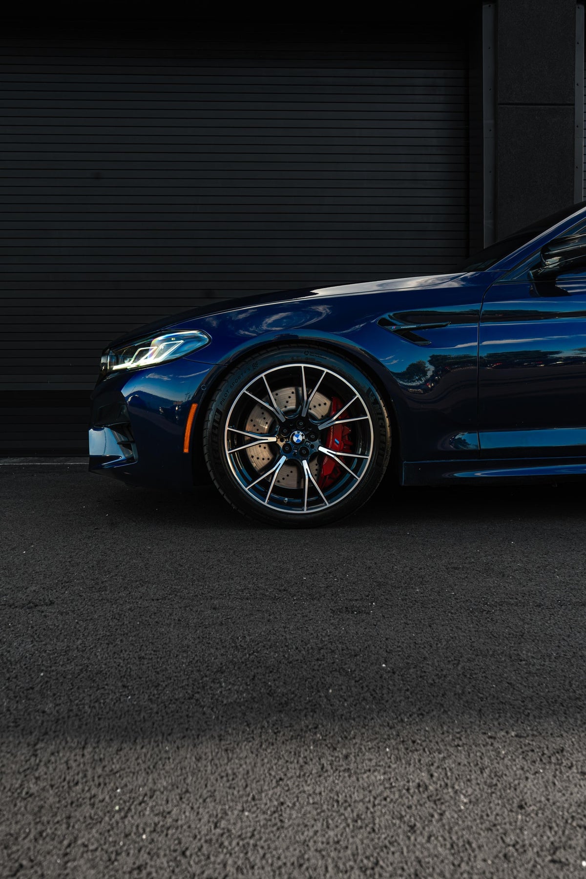 2021 BMW M5 Competition Tanzanite Blue — vehicle photo 9