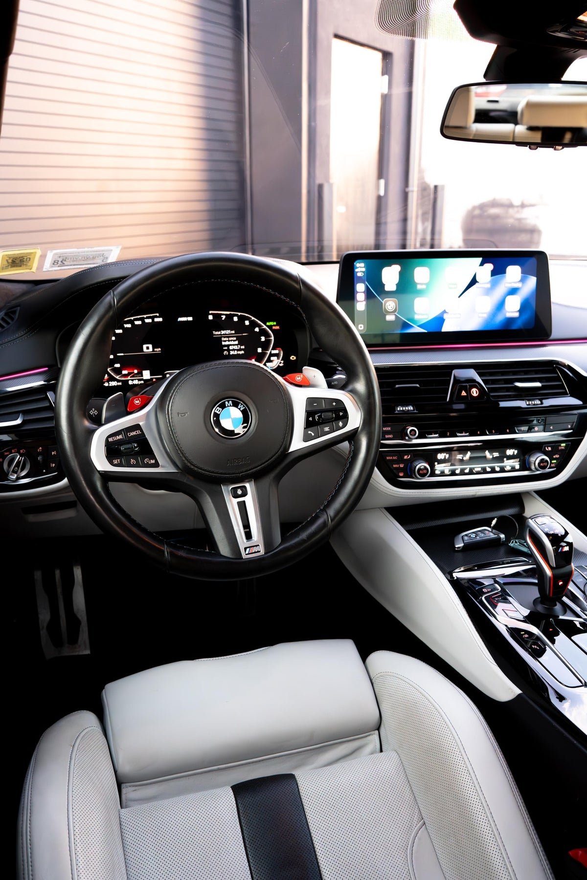2021 BMW M5 Competition Tanzanite Blue — vehicle photo 10