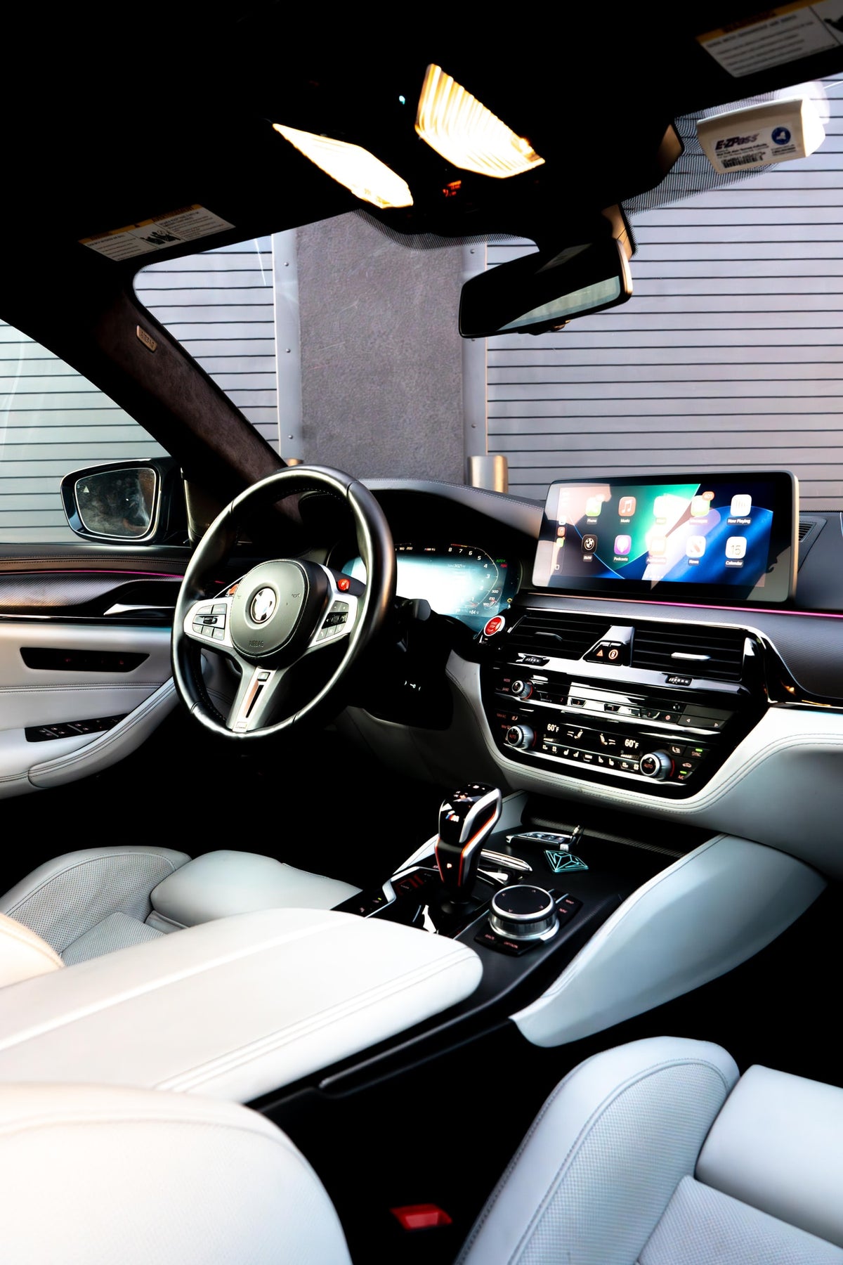 2021 BMW M5 Competition Tanzanite Blue — vehicle photo 11
