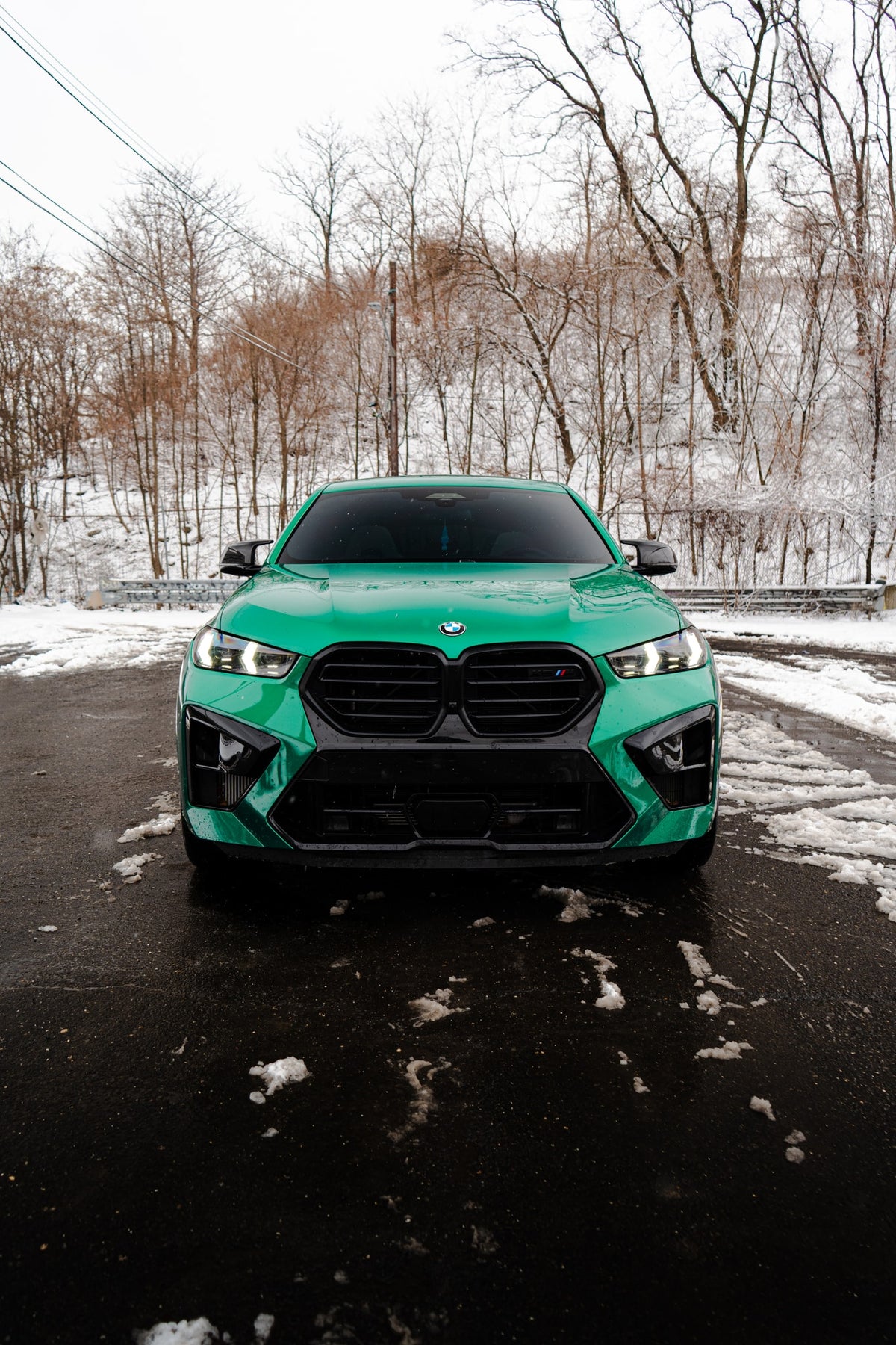 2025 BMW X6M Competition Isle of Man Green — vehicle photo 2