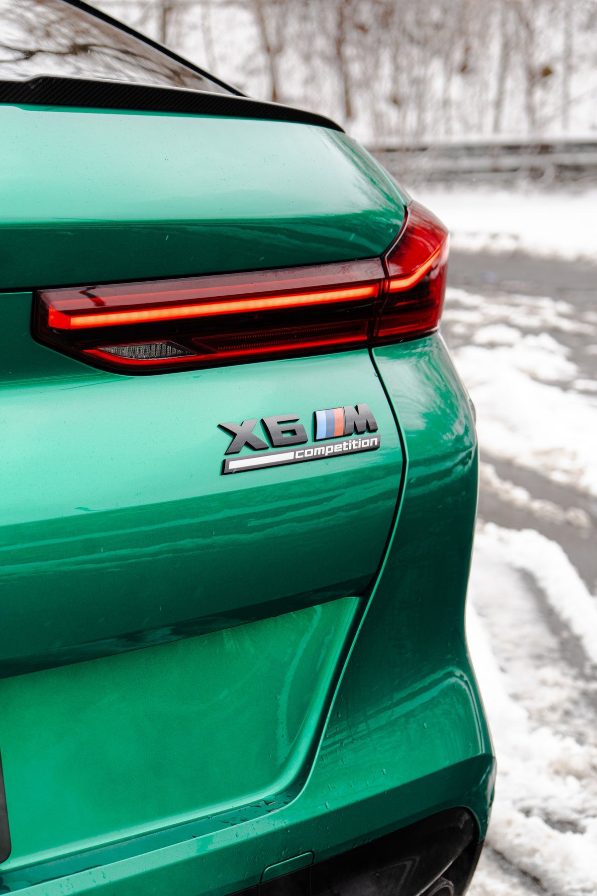 2025 BMW X6M Competition Isle of Man Green — vehicle photo 5