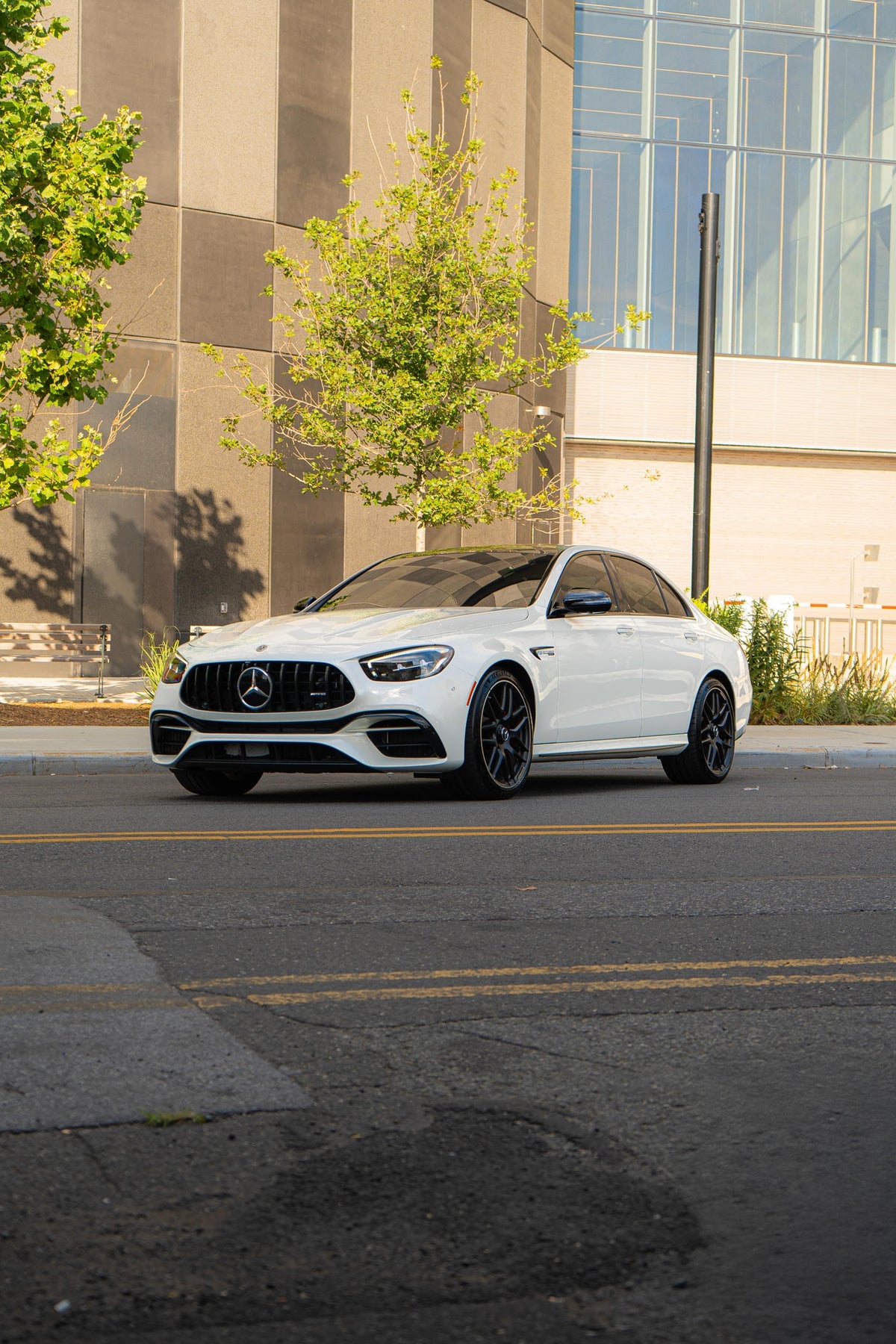 2021 Mercedes-Benz AMG E63s White — vehicle photo 6