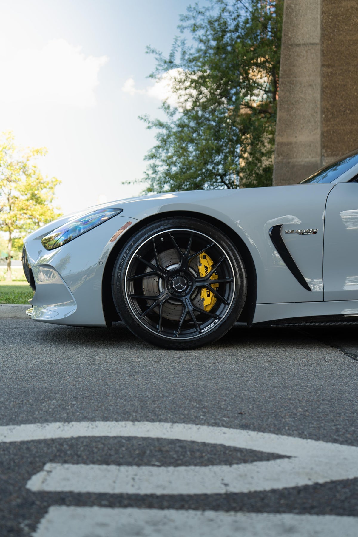 2024 Mercedes-Benz AMG GT63 Coupe Grey — vehicle photo 4