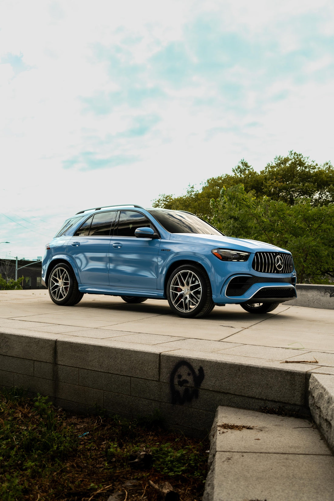 2024 Mercedes-Benz GLE 63s China Blue